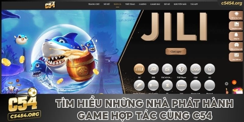 Điểm tên các nhà phát hành game hợp tác cùng đơn vị