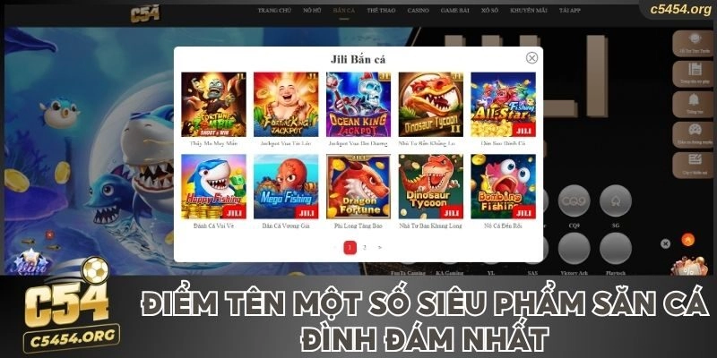 Những siêu phẩm săn cá đổi thưởng không thể bỏ lỡ